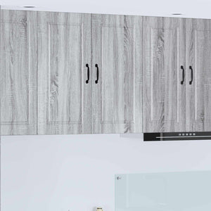 Mobile da cucina con lo scaffale-Armadio da cucina Grigio Sonoma 80 x 31 x 80 cm 747373