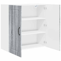 Mobile da cucina con lo scaffale-Armadio da cucina Grigio Sonoma 80 x 31 x 80 cm 747373