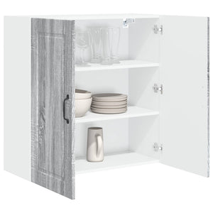Mobile da cucina con lo scaffale-Armadio da cucina Grigio Sonoma 80 x 31 x 80 cm 747373
