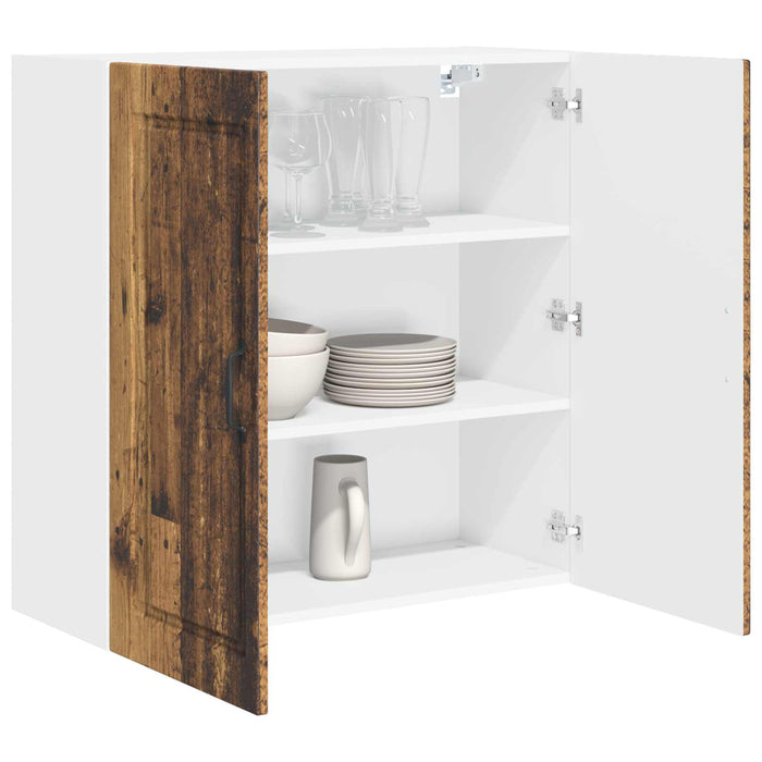 Mobile da cucina con lo scaffale-Armadio da cucina Legno vecchio 80 x 31 x 80 cm 825766