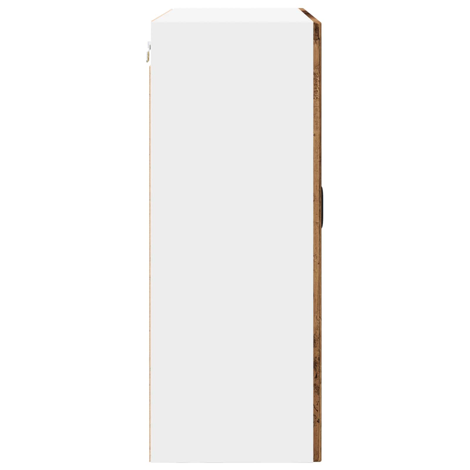 Mobile da cucina con lo scaffale-Armadio da cucina Legno vecchio 80 x 31 x 80 cm 825766