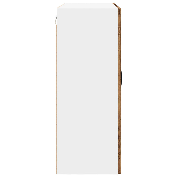 Mobile da cucina con lo scaffale-Armadio da cucina Legno vecchio 80 x 31 x 80 cm 825766