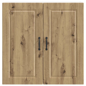 Mobile da cucina con porta-Armadio da cucina Rovere artigianale 80 x 31 x 80 cm 475148