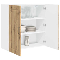 Mobile da cucina con porta-Armadio da cucina Rovere artigianale 80 x 31 x 80 cm 475148