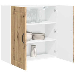 Mobile da cucina con porta-Armadio da cucina Rovere artigianale 80 x 31 x 80 cm 475148