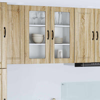 Mobile da cucina con lo scaffale-Armadio da cucina Rovere Sonoma 80 x 31 x 80 cm 942848