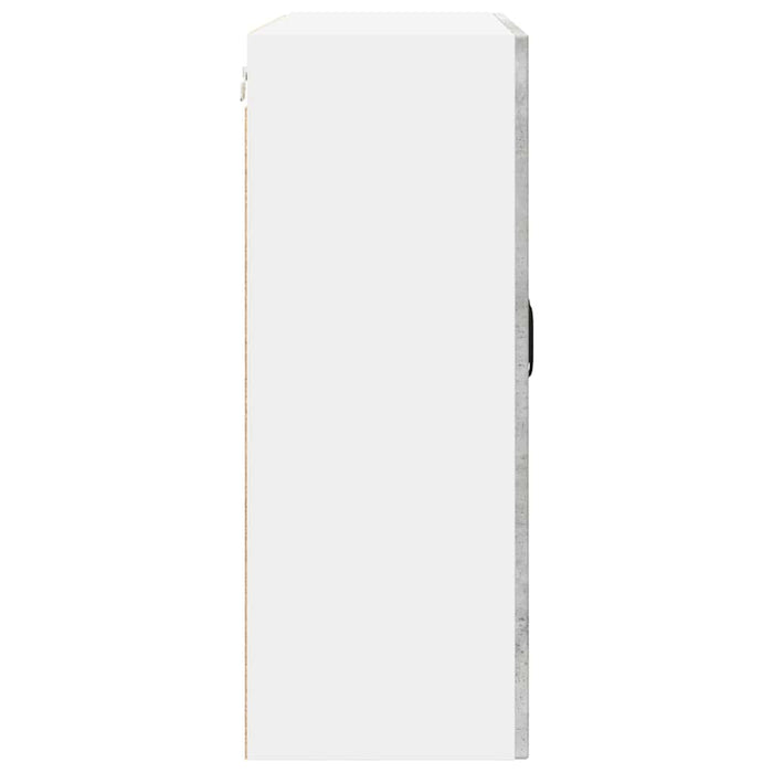 Mobile da cucina con lo scaffale-Armadio da cucina Grigio cemento 80 x 31 x 80 cm 981996