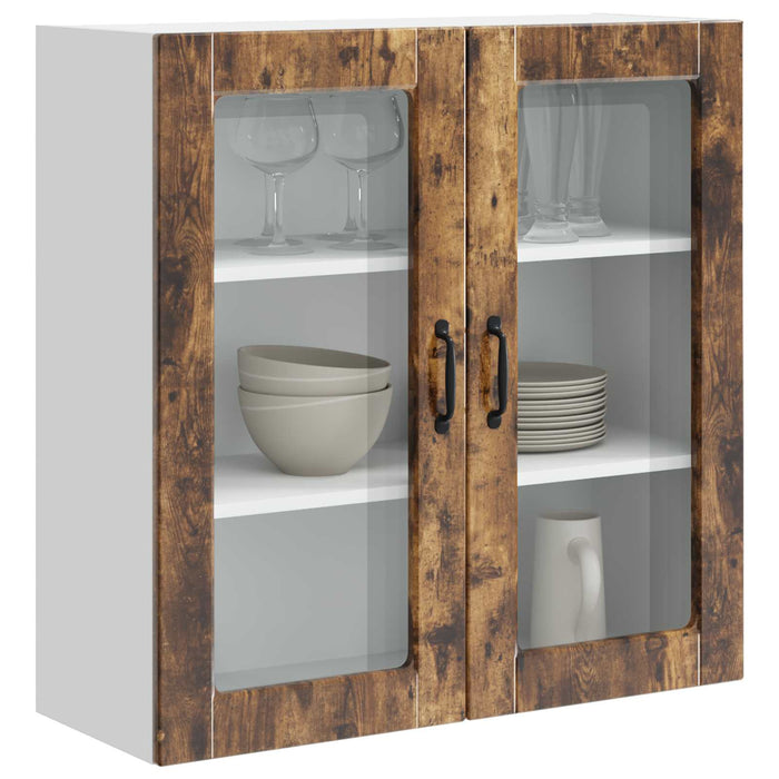 Mobile da cucina-Armadio da cucina Rovere fum¨¦ 80 x 31 x 80 cm Legno multistrato 681994
