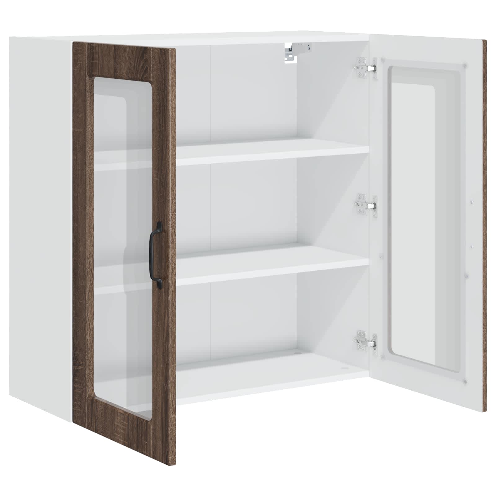Mobile da cucina con lo scaffale-Armadio da cucina Rovere Marrone 80 x 31 x 80 cm 918977