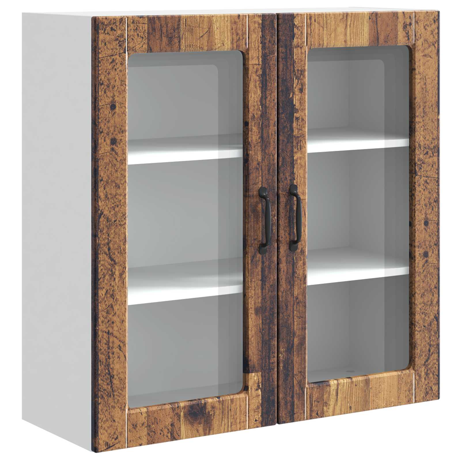 Mobile da cucina con lo scaffale-Armadio da cucina Legno vecchio 80 x 31 x 80 cm 260711