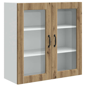 Mobile da cucina con porta-Armadio da cucina Rovere artigianale 80 x 31 x 80 cm 428287