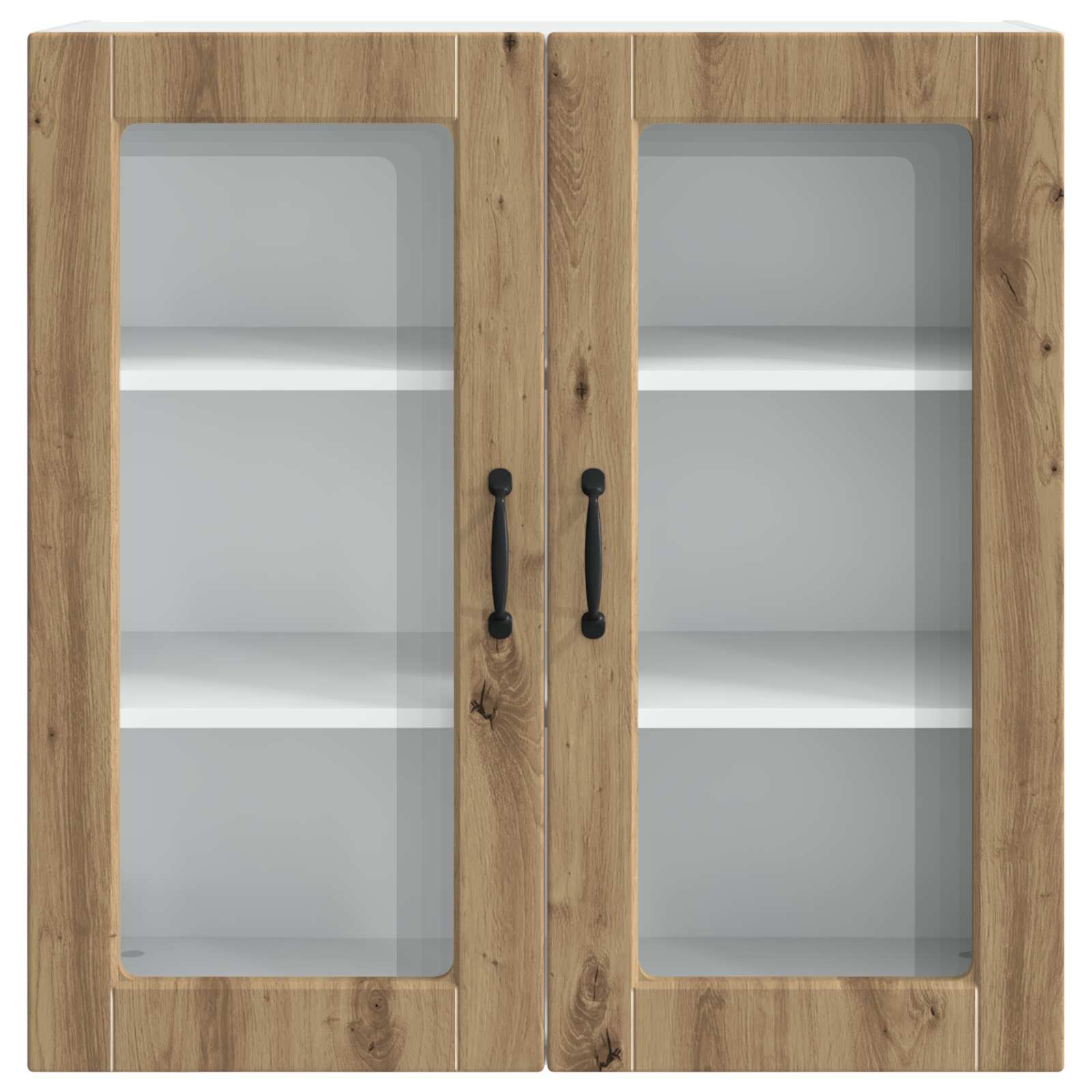 Mobile da cucina con porta-Armadio da cucina Rovere artigianale 80 x 31 x 80 cm 428287