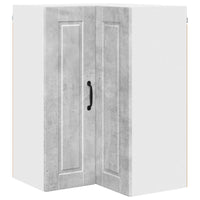 Mobile da cucina con lo scaffale-Armadio da cucina Grigio cemento 57 x 57 x 80 cm 693608