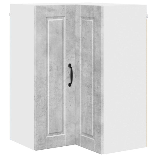 Mobile da cucina con lo scaffale-Armadio da cucina Grigio cemento 57 x 57 x 80 cm 693608