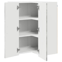 Mobile da cucina con lo scaffale-Armadio da cucina Grigio cemento 57 x 57 x 80 cm 693608