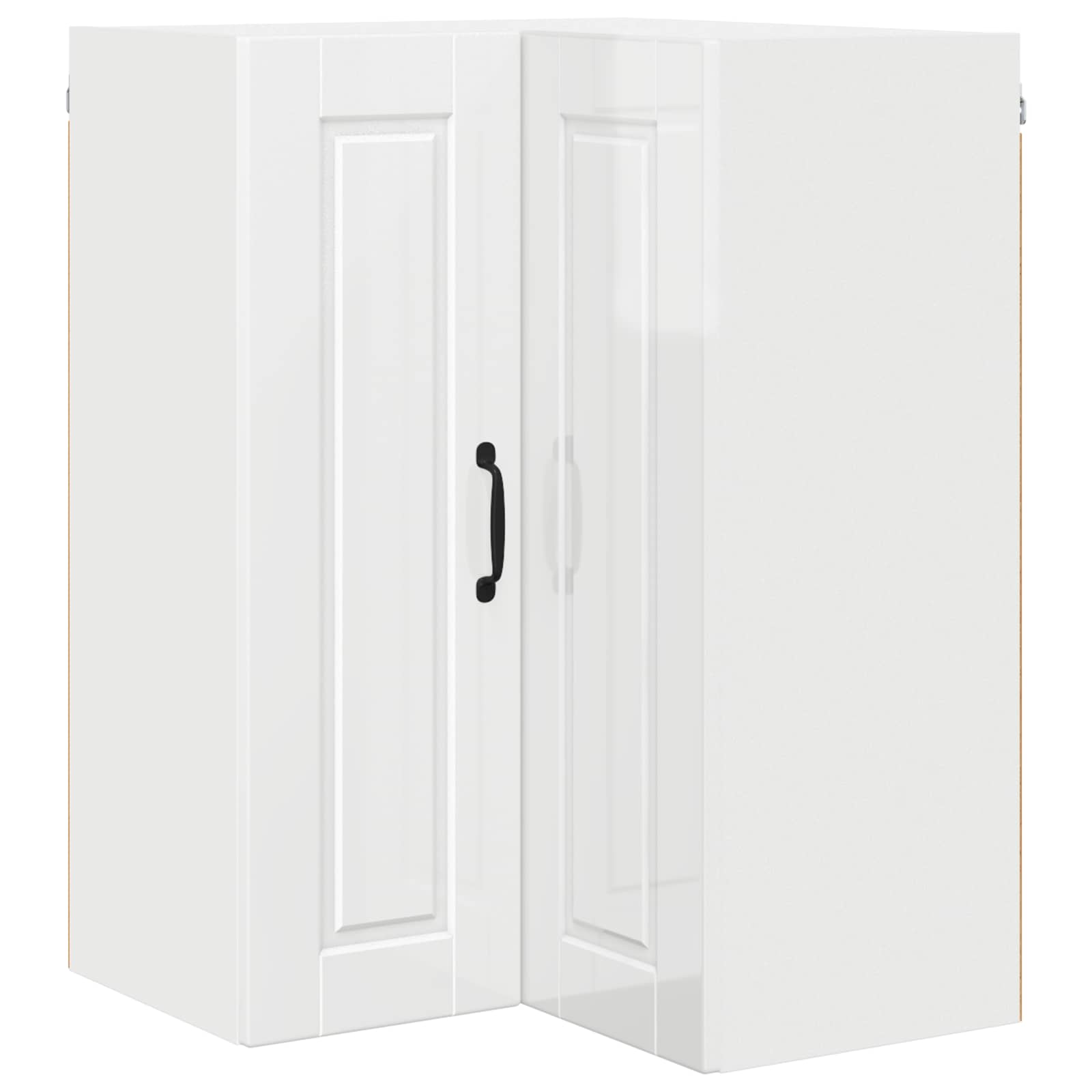 Mobile da cucina con lo scaffale Bianco Lucido 57 x 57 x 80 cm 885429