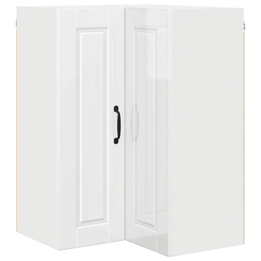 Mobile da cucina con lo scaffale-Armadio da cucina Bianco Lucido 57 x 57 x 80 cm 151176