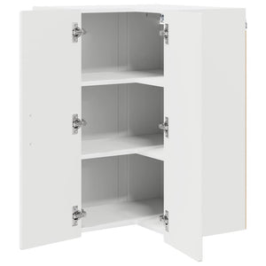 Mobile da cucina con lo scaffale-Armadio da cucina Bianco Lucido 57 x 57 x 80 cm 151176