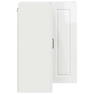 Mobile da cucina con lo scaffale Bianco Lucido 57 x 57 x 80 cm 885429