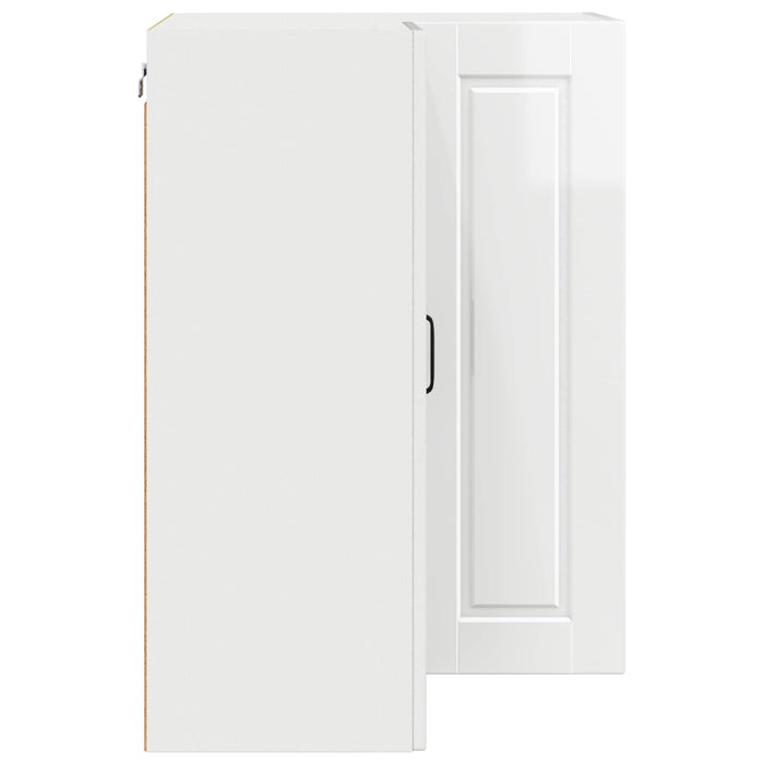 Mobile da cucina con lo scaffale Bianco Lucido 57 x 57 x 80 cm 885429