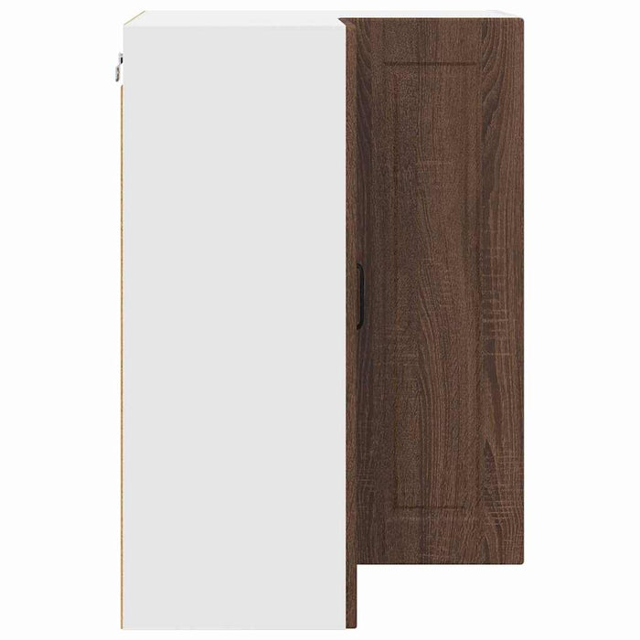 Mobile da cucina con lo scaffale-Armadio da cucina Rovere Marrone 57 x 57 x 80 cm 491679