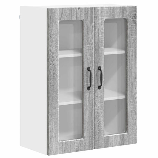 Mobile da cucina con lo scaffale-Armadio da cucina Grigio Sonoma 60 x 31 x 80 cm 209139