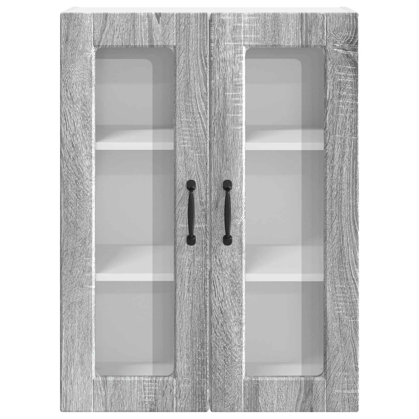 Mobile da cucina con lo scaffale-Armadio da cucina Grigio Sonoma 60 x 31 x 80 cm 209139