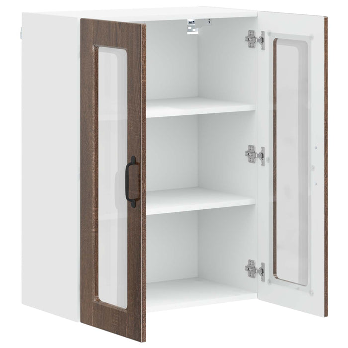 Mobile da cucina con lo scaffale-Armadio da cucina Rovere Marrone 60 x 31 x 80 cm 284054