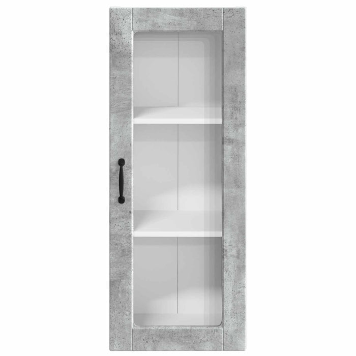Mobile da cucina con porta-Armadio da cucina Grigio cemento 40 x 31 x 100 cm 583126