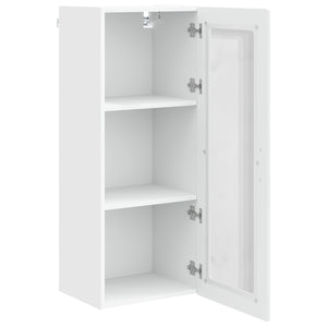 Mobile da cucina con lo scaffale-Armadio da cucina Bianco Lucido 40 x 31 x 100 cm 557783