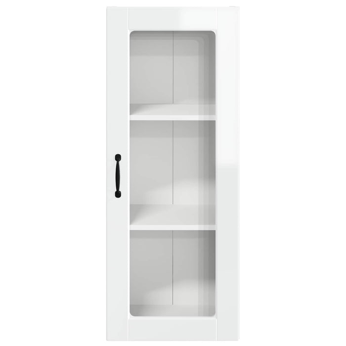 Mobile da cucina con lo scaffale-Armadio da cucina Bianco Lucido 40 x 31 x 100 cm 557783