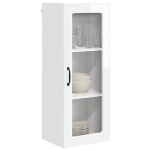 Mobile da cucina con lo scaffale-Armadio da cucina Bianco Lucido 40 x 31 x 100 cm 557783
