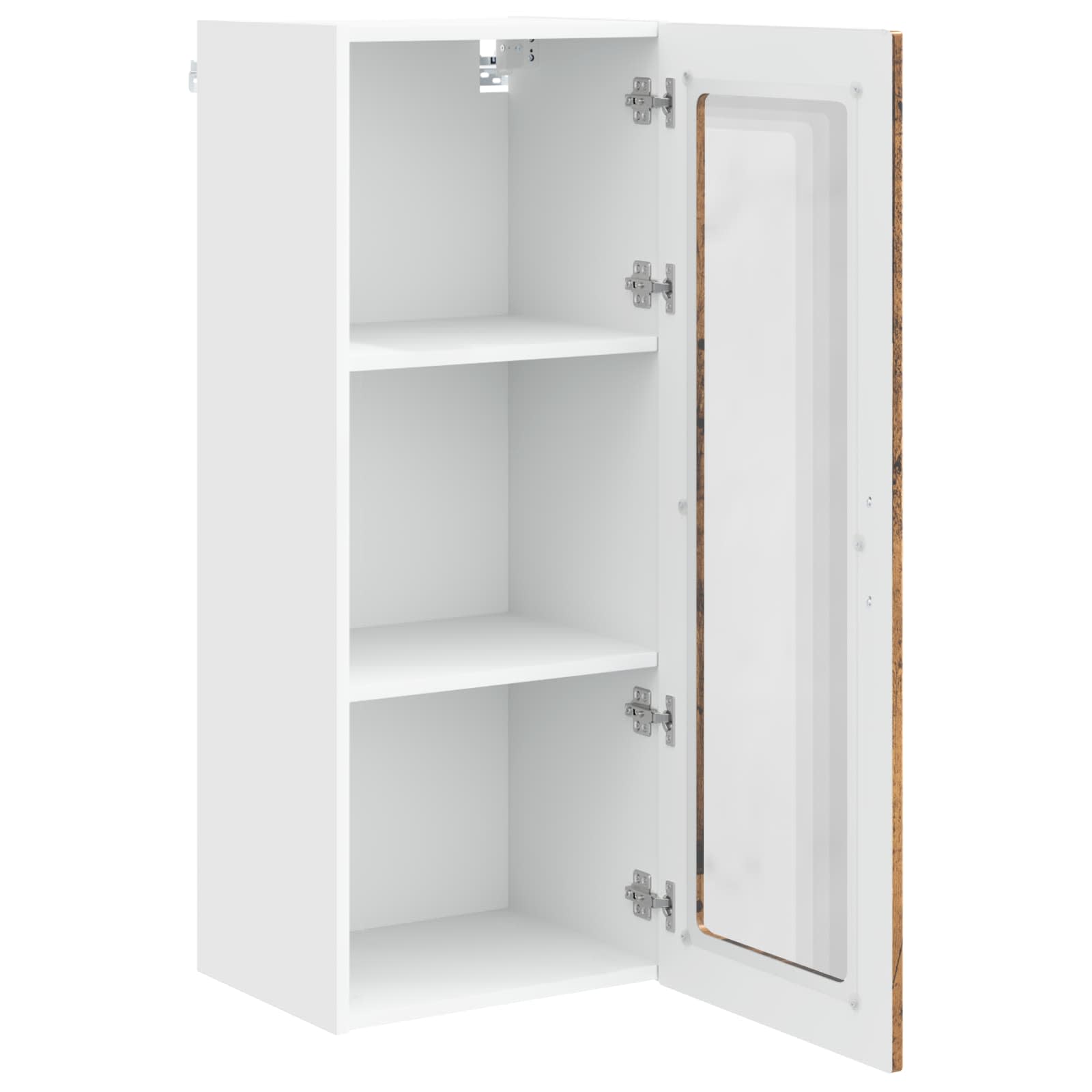 Mobile da cucina con lo scaffale-Armadio da cucina Legno vecchio 40 x 31 x 100 cm 446791