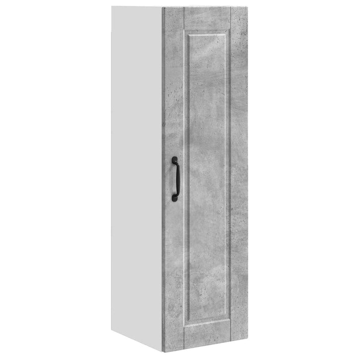 Mobile da cucina con porta-Armadio da cucina Grigio cemento 30 x 31 x 100 cm