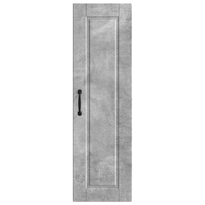 Mobile da cucina con porta-Armadio da cucina Grigio cemento 30 x 31 x 100 cm