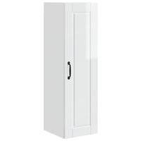 Mobile da cucina con lo scaffale-Armadio da cucina Bianco Lucido 30 x 31 x 100 cm 216036