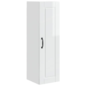 Mobile da cucina con lo scaffale-Armadio da cucina Bianco Lucido 30 x 31 x 100 cm 216036