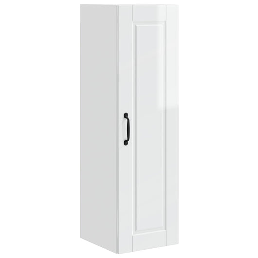 Mobile da cucina con lo scaffale-Armadio da cucina Bianco Lucido 30 x 31 x 100 cm 216036