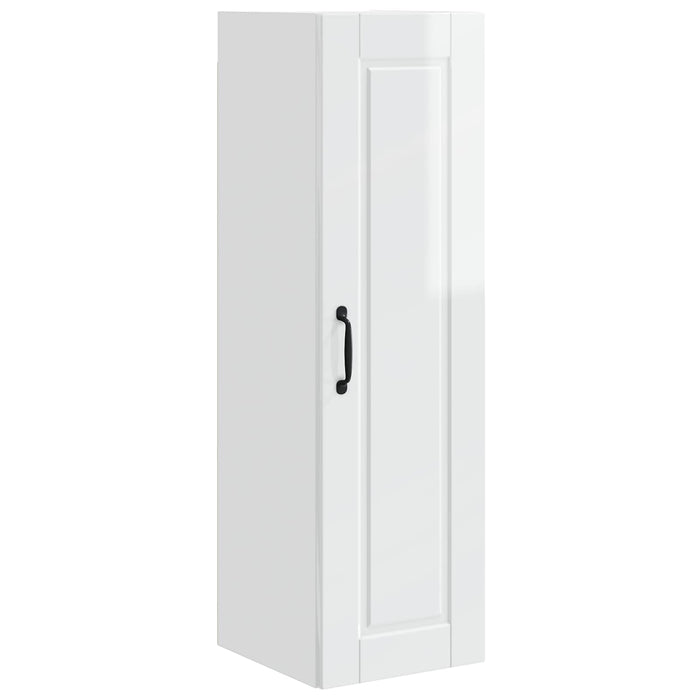 Mobile da cucina con lo scaffale-Armadio da cucina Bianco Lucido 30 x 31 x 100 cm 216036