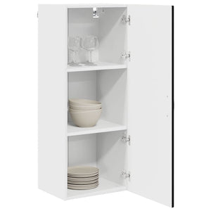 Pensile cucina-Mobile Cucina da Parete Nero 40 x 31 x 100 cm Legno multistrato