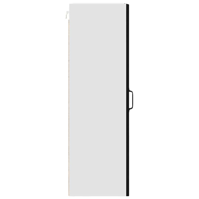 Pensile cucina-Mobile Cucina da Parete Nero 40 x 31 x 100 cm Legno multistrato