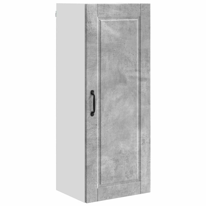 Mobile da cucina con porta-Armadio da cucina Grigio cemento 40 x 31 x 100 cm 745037