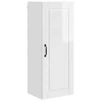 Mobile da cucina con lo scaffale-Armadio da cucina Bianco Lucido 40 x 31 x 100 cm 954377