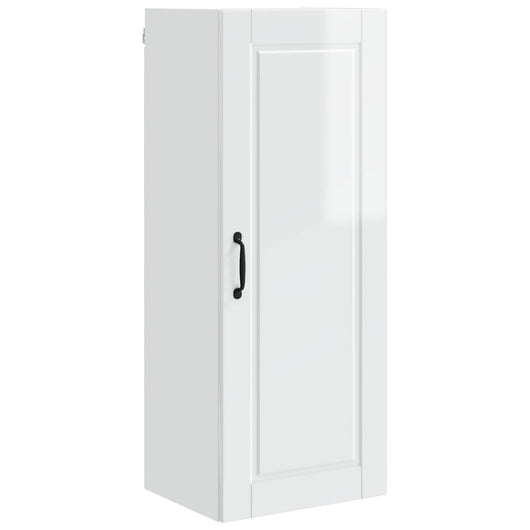 Mobile da cucina con lo scaffale-Armadio da cucina Bianco Lucido 40 x 31 x 100 cm 954377