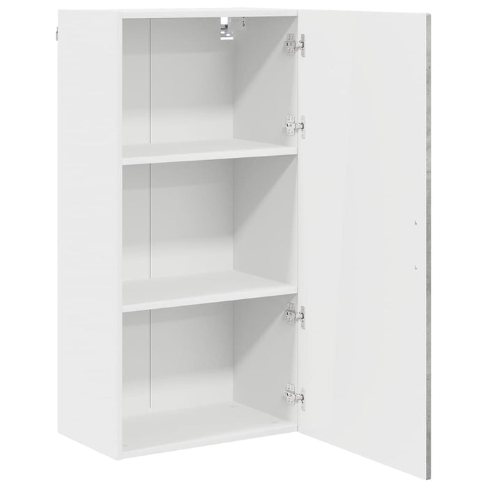 Mobile da cucina con porta-Armadio da cucina Grigio cemento 50 x 31 x 100 cm