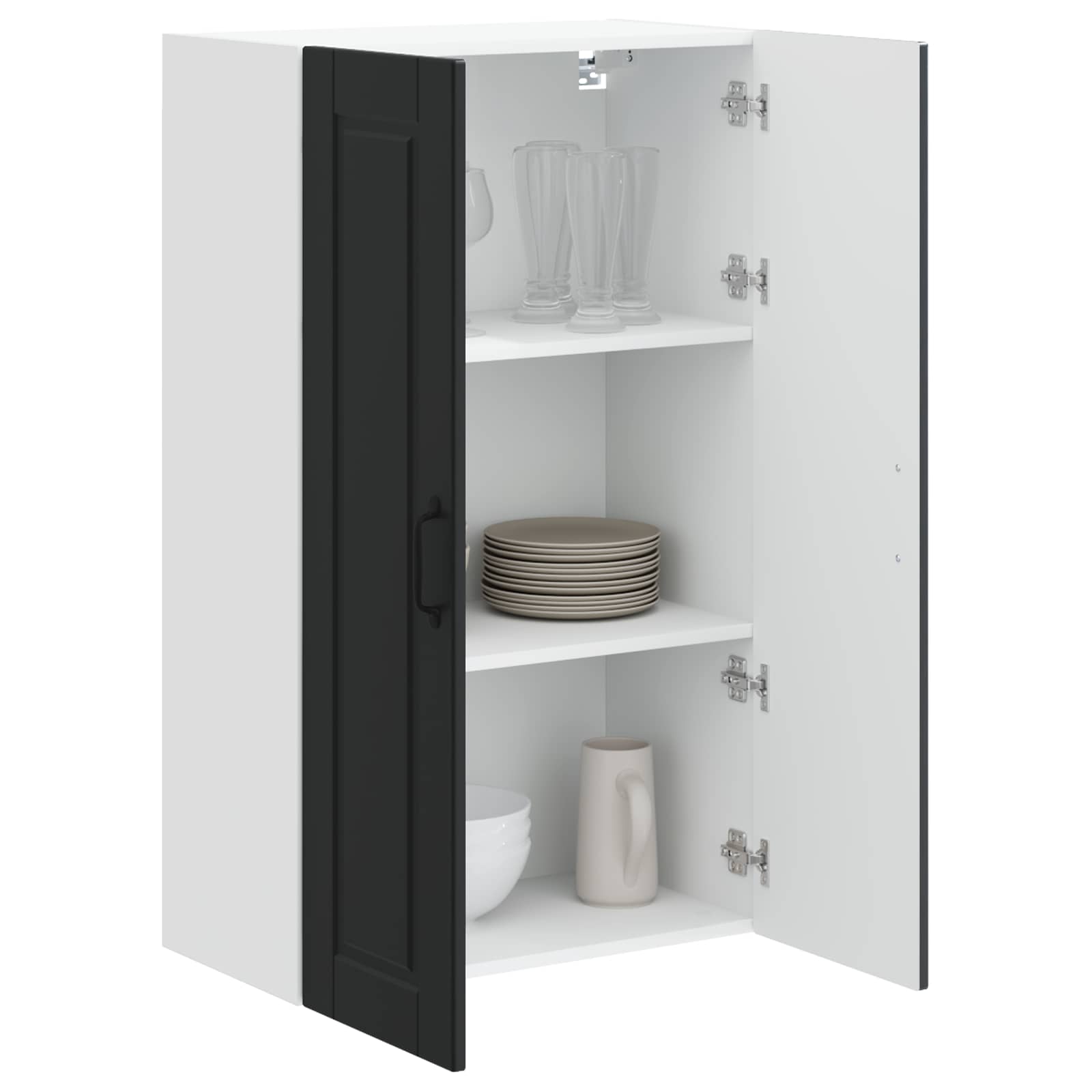 Mobile da cucina Nero 60 x 31 x 100 cm Legno multistrato 885486