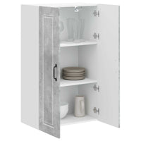 Mobile da cucina con porta-Armadio da cucina Grigio cemento 60 x 31 x 100 cm 704540