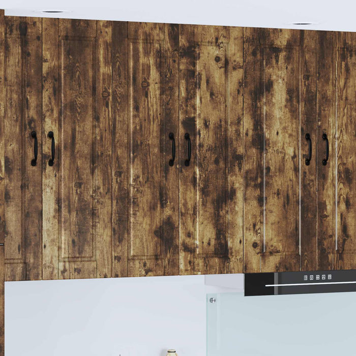 Mobile da cucina-Armadio da cucina Rovere fum¨¦ 60 x 31 x 100 cm Legno multistrato 362955