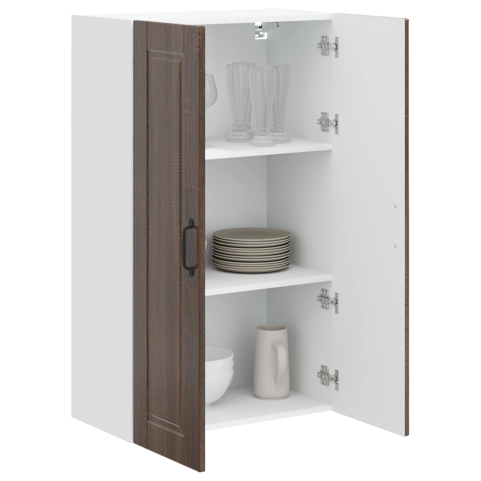 Mobile da cucina con porta-Armadio da cucina Rovere Marrone 60 x 31 x 100 cm 400633