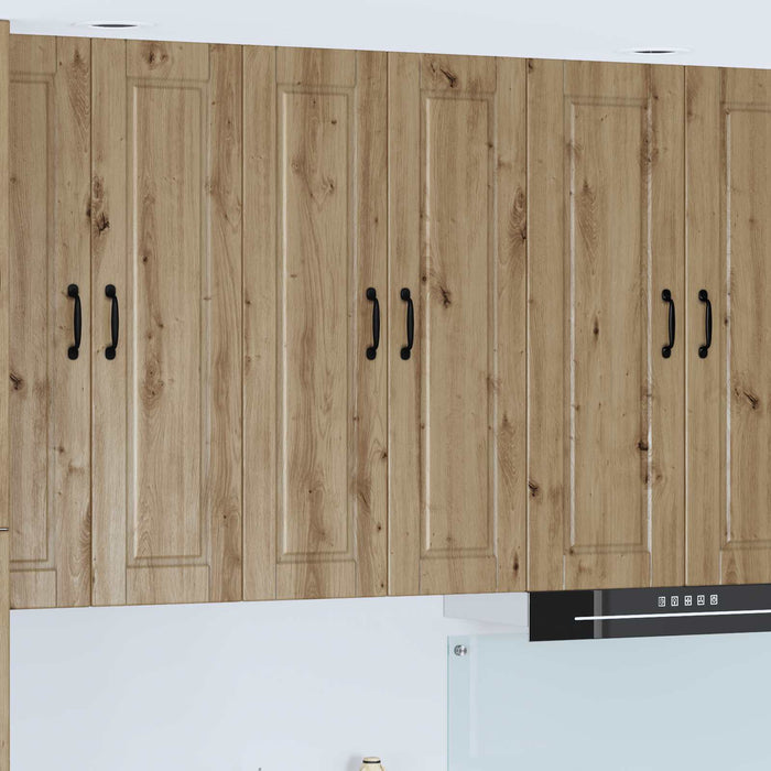 Mobile da cucina con porta-Armadio da cucina Rovere artigianale 60 x 31 x 100 cm 945719